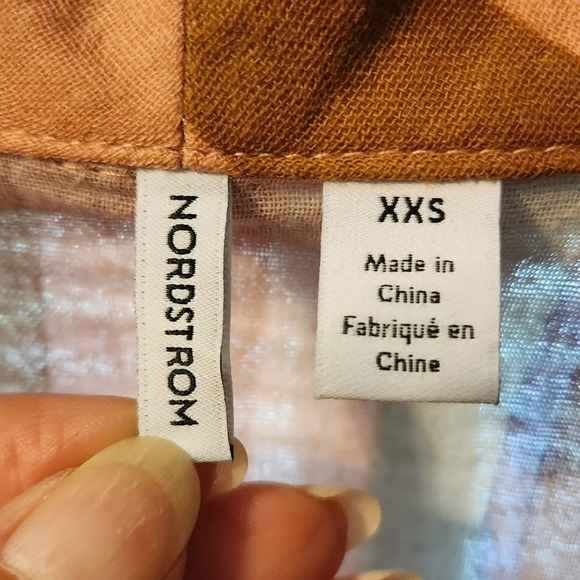 Nordstrom Striped Wrap Top - Picture 6 of 11